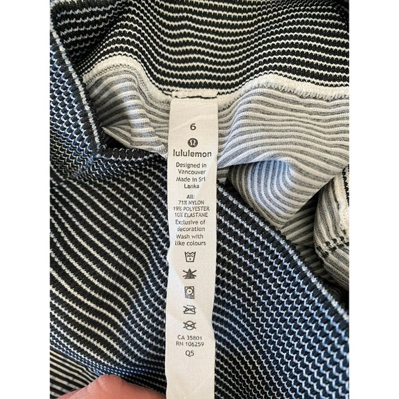 Lululemon Ebb To Train Tight  Seamless Leggings Size 6 - Picture 10 of 12